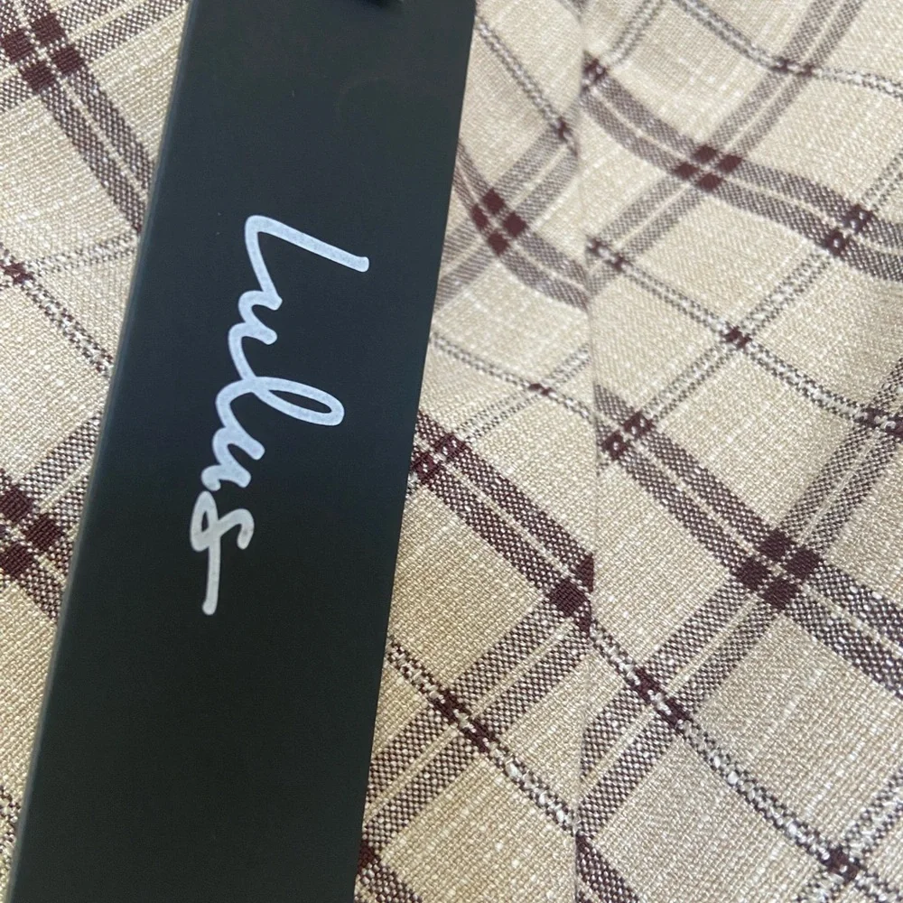 New w tags, lulu’s MIDI sleeveless dress w zipper - Picture 5 of 9